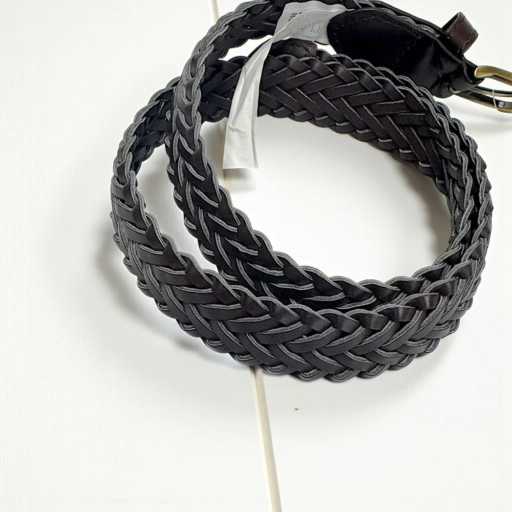 The Children's Place Brown Braided Belt - Size 4-7 Kids‎ Boys Girls